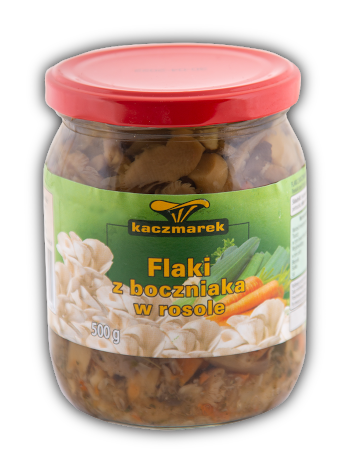 Flaki z boczniaka w rosole Flaki z boczniaka w rosole